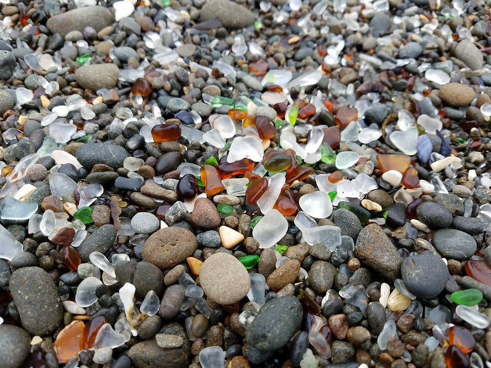 Glass Beach, California: When nature turns trash into tourist attraction,  California - Times of India Travel